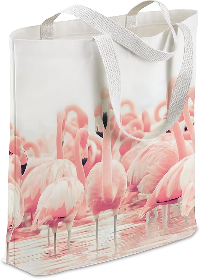 Gifts for Women, Canvas Tote Shopping Reusable Grocery Gift Bags