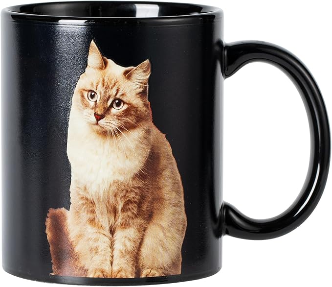 Heat-Change One Cat Leads to Another Coffee Mug 11 oz - Cats Appear with Hot Liquid