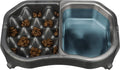 Neater Pet Brands Neater Slow Feeder Dog Bowls, Slows Down Fast Eating to Prevent Vomiting, Overeating, & Bloat, Dog Slow Feeder Bowl with Wide, Non-Slip Base, Holds 2.5 Cups Food and 8.5 Cups Water