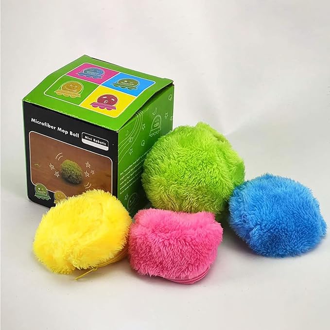 Active Rolling Ball for Dogs - Self Moving, Automatic, Electric, Funny Chew Plush Toys for Cats & Dogs