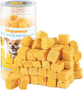 Freeze Dried Egg Yolk Cat & Dog Treats, Single Ingredient, Grain Free, Skin & Coat Health, Healthy Crunchy Rewards Perfect for Training, Food Topper for Cats & Dogs All Life Stages