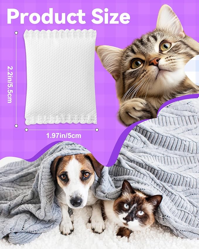 16 Pack Odor Eliminator Refills for Cat Litter Box, Universal compatibility with common Litter Box Deodorizer Refills, Neutralize Odors, Maintain Freshness - Lavender Scent
