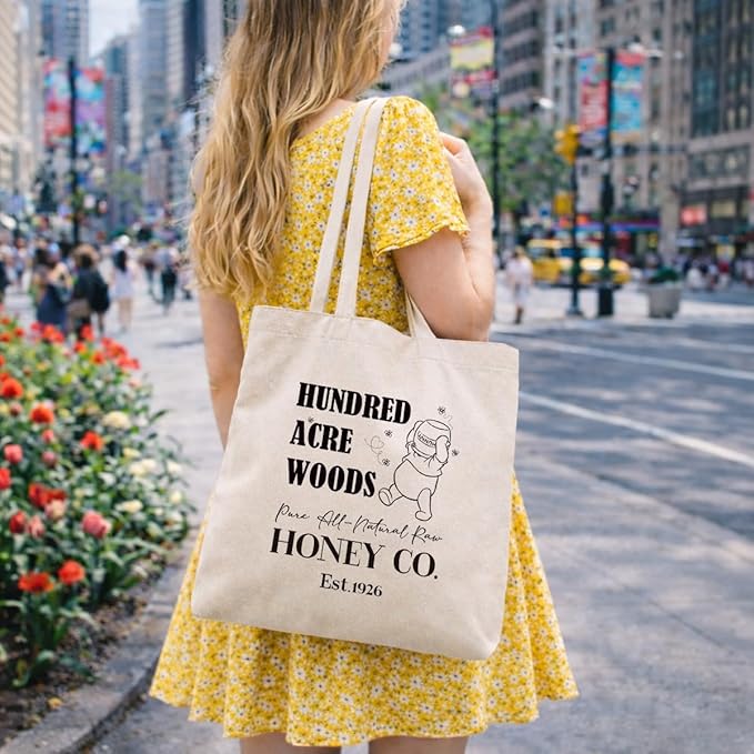 Cute Animal Tote Bag, Animal Lover Gift, Canvas Tote Bag for Women, Reusable Shopping Bags for Casual Shopping Work