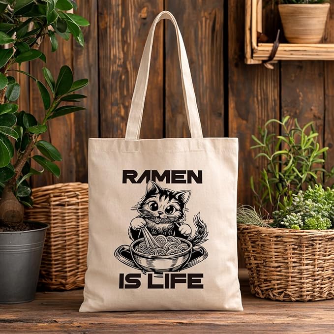 Cute Animal Tote Bag, Animal Lover Gift, Canvas Tote Bag for Women, Reusable Shopping Bags for Casual Shopping Work
