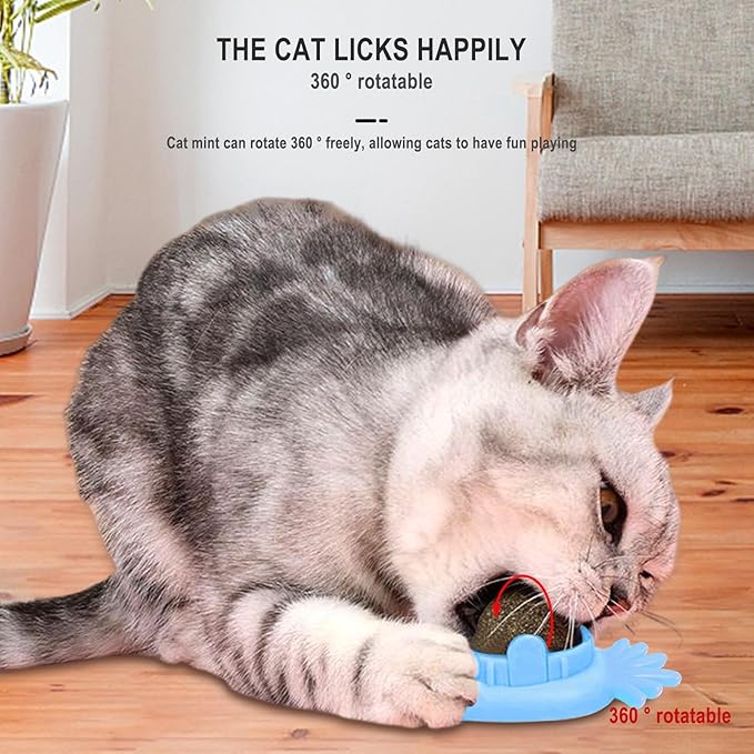 Pet Rolling Toy - Interactive Rotating Cat Dog Toy, Upgraded Automatic Rolling Ball | selff-Moving Pets Smart Toy, 360° Automatic Ball Toy, selff-Playing Cat Toy, Interactive Pet Ball for Cats & Dogs
