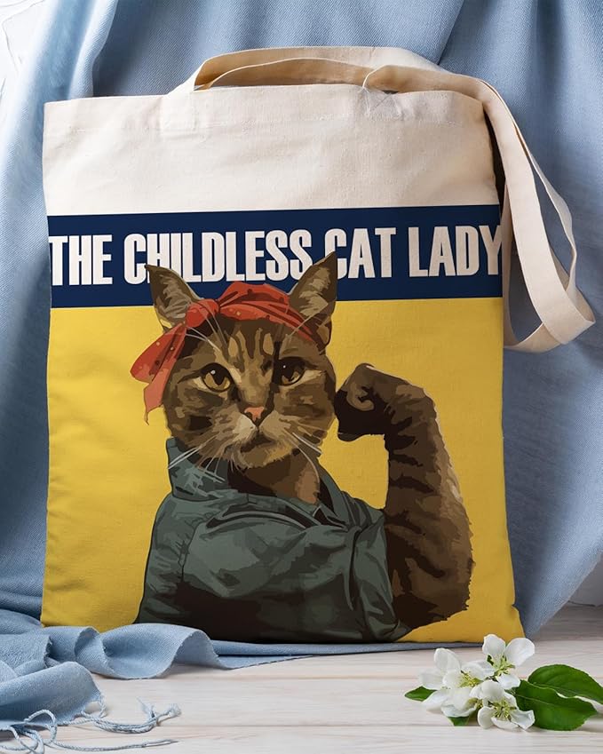 Cute Animal Tote Bag, Animal Lover Gift, Canvas Tote Bag for Women, Reusable Shopping Bags for Casual Shopping Work