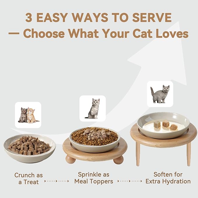 Freeze Dried Beef Liver Cat, Dog Treats, Single Ingredient Food Toppers & Training Snacks, 2 oz