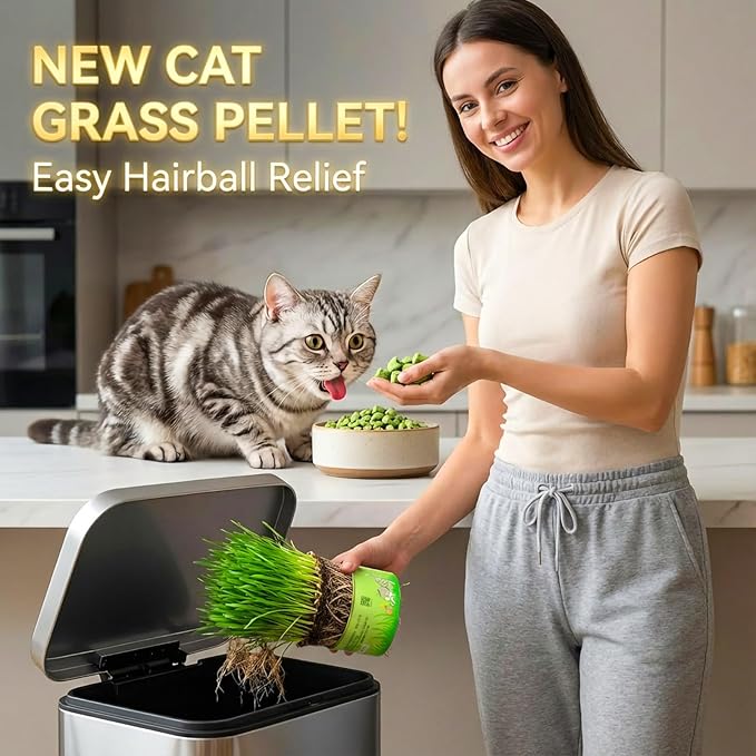 Cats Grass Treats 250g/8.82oz Catnip Toy Fish Oil Freeze Dried Chicken Cat Food Hairball Removal Kitten Chew Snack Cleaning Teeth Kitty Dental Care Indoor Kitten Edible Grass Stick Lickable