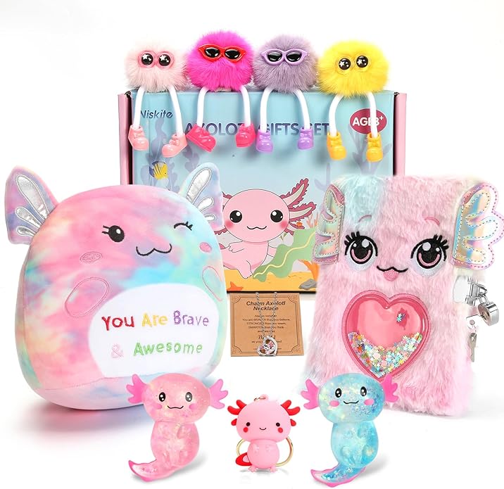 Niskite Gift Set For Girls: Gift Set For 4 5 6 7 8 9 10 Year Old Girls - Perfect Christmas Birthday Gift Ideas