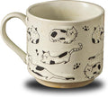 fall mug coffee mugs novelty ceramic espresso japanese tea cups latte teacup stoneware microwave safe vintage taza de cafe bonitas espresso cup with handle aesthetic floral (cat)