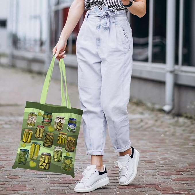 Turtle Gifts Shark Gifts Tote Bag, Hedgehog Horse Gifts for Women Girls, Animals Reusable Grocery Bag Shopping Bag