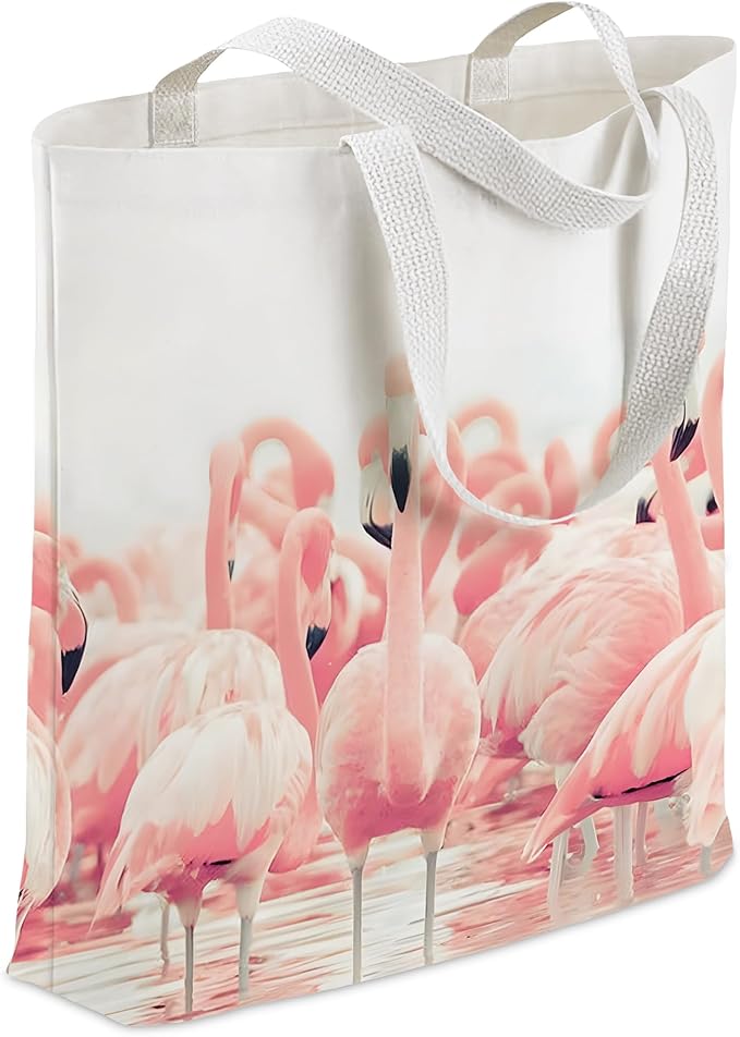 Gifts for Women, Canvas Tote Shopping Reusable Grocery Gift Bags