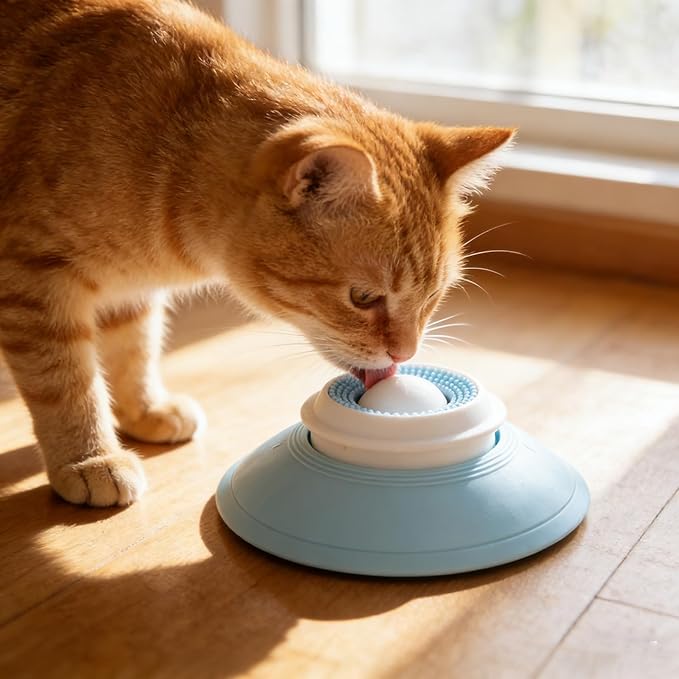Dog Lick Ball,Licking A Ball Add More Fun Bowl, Dog Lick Ball Bowl,Licking A Ball for Dogs,Slow Down Eating Speed and Add More Fun for Your Dog and Cats. (W*4PCS)