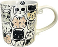 Cat Lovers Mug, Various Cute Kittens Pattern Mug, Cat Coffee Mug Funny Ceramic Tea Cup Novelty Gifts for Office and Home Women Girls Men, Dishwasher Microwave Safe
