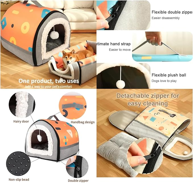 Litter Box, Kitten Starter kit, cat House, Food Water Feeder, Nail Clipper Grinder Trimmer, Toys, Clamp for cat Canthus gunk,Self-Cleaning Comb,