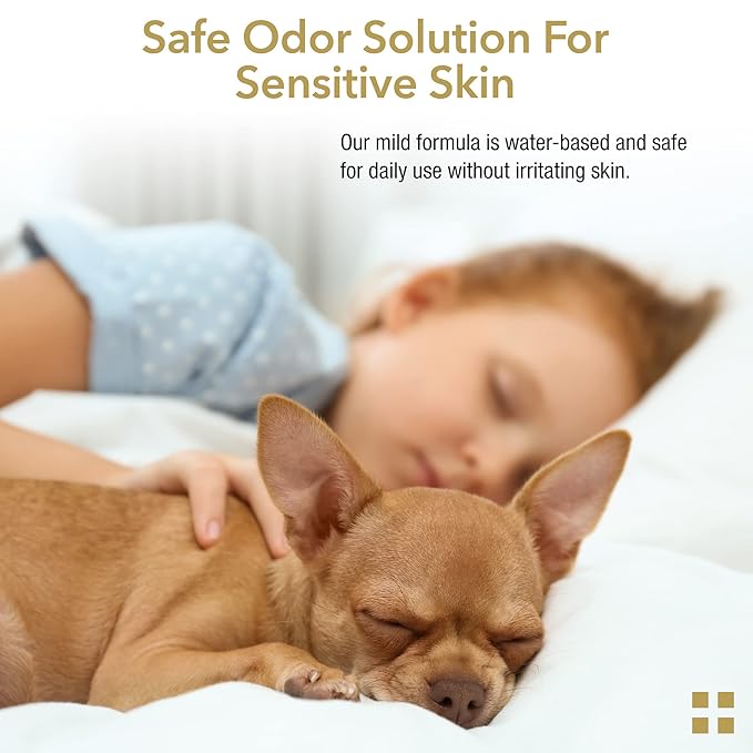Animal Pharmaceuticals Pet Deodorizing Body Spray - Sweet Sugar Cookie Scent - Mild Long-Lasting Dog Body Spray and Cat Cologne - Formulated for Smelly Dogs and Cats - 8 Fluid Ounces