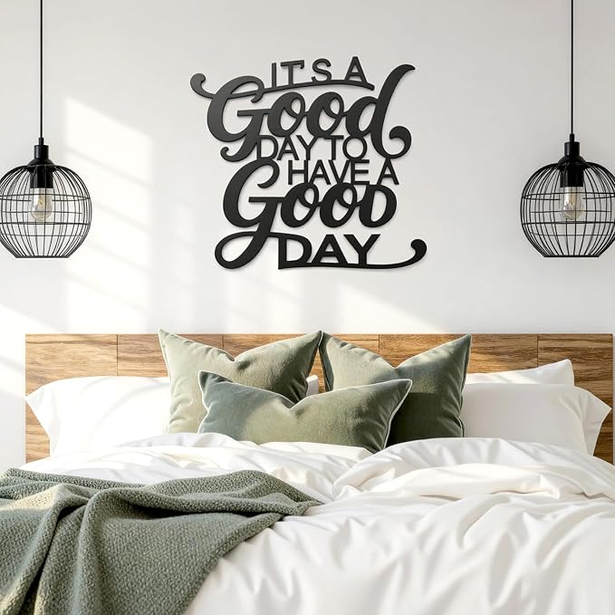 MDFUGEG Motivational Metal Wall Decor - Inspirational Wall Art with Positive Affirmations for Office/Living Room,Encouragement Gifts