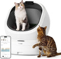 PETLIBRO Upgrade Luma Automatic Cat Litter Box + Automatic 5G WiFi Cat Feeder with Camera, AI Camera Waste Analysis, Triple Safety Protection Self Cleaning, Odor Control in-App Usage Tracking