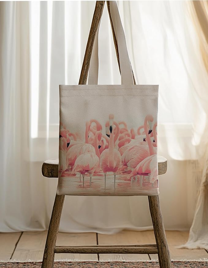 Gifts for Women, Canvas Tote Shopping Reusable Grocery Gift Bags