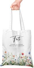 Grace Yonks Cute Canvas Tote Bag – Aesthetic Large Reusable Bag
