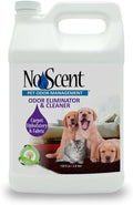 No Scent Carpet Upholstery & Fabric Furniture Spray Spot Cleaner for Wet Dog Smell, Cat Spray, Pet Odor, Urine, Poop & Secretions (128 Fl Oz / 3.8 Liter) Gallon