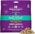 Stella & Chewy's Freeze-Dried Raw Cat Dinner Morsels - Premium Salmon & Cod Recipe with 98% Wild-Caught Fish & Organs - Natural Grain-Free Cat & Kitten Food - Made in USA - 18 oz