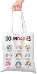 Grace Yonks Cute Canvas Tote Bag – Aesthetic Large Reusable Bag