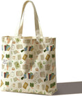 Tote Bag For Women Man, Reusable Work Shopping Grocery Shoulder Bags