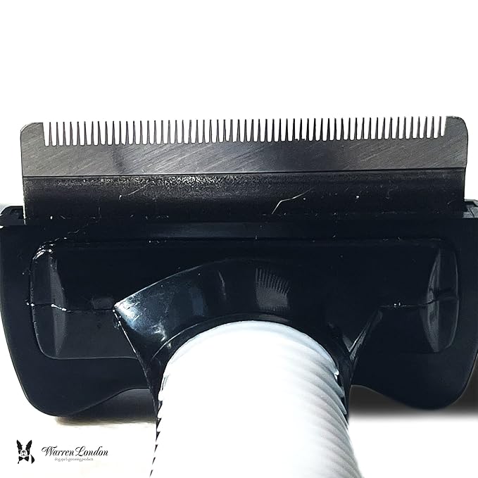 Warren London Deshedding Brush for Medium Dogs, Short Hair | 2.5″ Stainless Edge | Reduces Shedding Fast | Vet-Trusted Undercoat Tool With Comfort Grip
