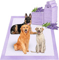 Boscute Lavender Scented Thicken 6 Layers Heavy Absorbent 30"x36" Pet Training Dog Pee Pads, Extra Large Polymer Leak-Proof Quick Dry Puppy Pee Pads, Disposable Pee Pads for Dogs Cats Rabbit 150Counts