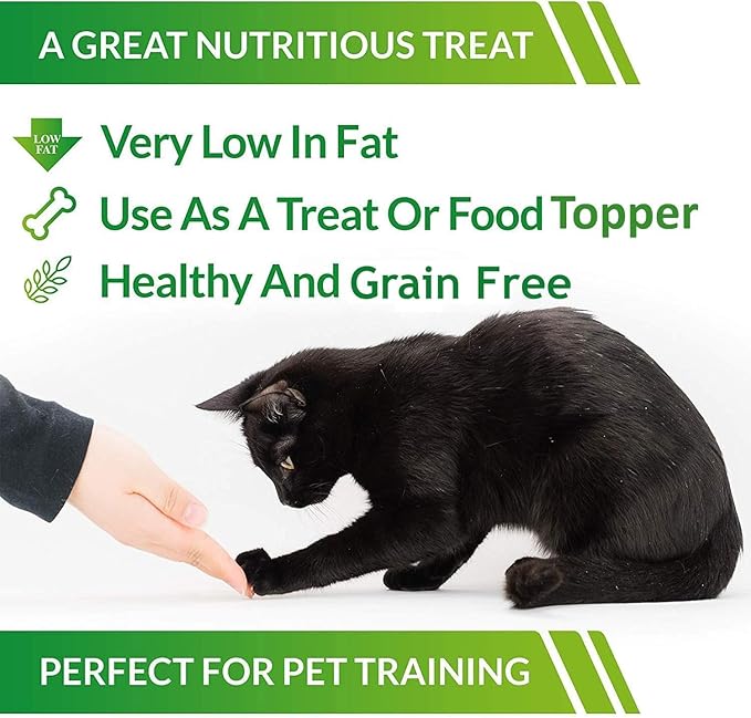 Life Essentials by Cat-Man-Doo Freeze Dried Chicken Dog & Cat Treats, Healthy Single Ingredient Training Treats for Dogs, Puppies & Cats, Made with Real Chicken – 2 oz