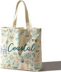 Tote Bag For Women Man, Reusable Work Shopping Grocery Shoulder Bags