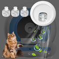 Odor Removal Box and 3 Bottles of Odor Removal Refill Liquid Odor Eliminator Exclusive for Self-Cleaning Cat Litter Box Cat Toilet Odor Control for Cat Litter Box