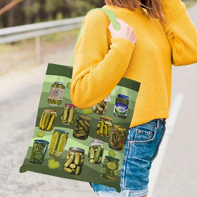 Turtle Gifts Shark Gifts Tote Bag, Hedgehog Horse Gifts for Women Girls, Animals Reusable Grocery Bag Shopping Bag