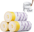 PetPivot Litter Box Liners for AutoScooper 11 Open Top Self Cleaning Litter Box, 3 Rolls 60 pcs