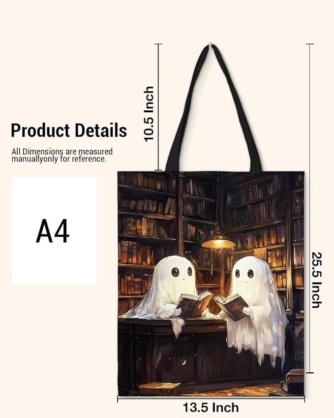 Canvas Tote Bag for Women Aesthetic Reusable Grocery Shoulder Bag for Shopping Work Travel Beach Teacher-05