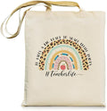 bmuvghi Teacher Appreciation Gifts Canvas Tote Bag It Takes a Big Heart to Shape Little Minds Reusable Shopping Grocery Bags Birthday Gift for Teachers Women
