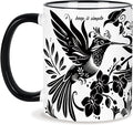Hummingbird Gifts for Women 11Oz Hummingbird Mug, Mothers Day Birthday Gifts for Women, Boho Coffee Cup Birthday Gift, Graduation Gift, Ceramic Coffee Mugs Microwave & Dishwasher Safe