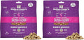Stella & Chewy's Freeze-Dried Raw Cat Dinner Morsels - Premium Salmon & Chicken Recipe with 98% Wild-Caught & Cage-Free Protein - Natural Grain-Free Cat & Kitten Food - Made in USA - 18 oz (Pack of 2)