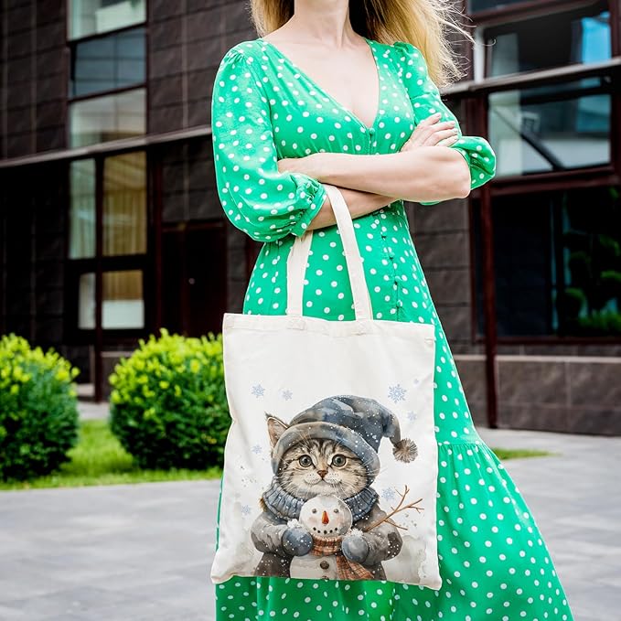Aesthetic Cute Tote Bag with Handle for Girls Women - BT6