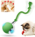 2026 New Motion Activated Cat Balls,Interactive Cat Toys for Indoor Cats with 360° Smart Automatic Rolling Moving for Bored Pet Cats Dogs. (Green)