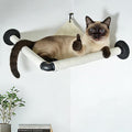 Wall Corner Cat Hammock Wall Mounted, 14.96 x 14.96 inch Wall Mounted Shelves Cat Beds for Sleeping, Playing, Climbing & Resting Wall Furniture Designed Specifically for Corners