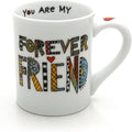Enesco Our Name Is Mud Cuppa Doodle Friend Mug, 4.5 inches