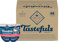 Blue Buffalo Tastefuls Spoonless Singles Natural Wet Cat Food Paté, 2.6-oz Twin-Pack Trays, Salmon Entreé (24 Count)