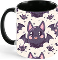Bat Coffee Mug 11 OZ Ceramic Tea Cup Novelty Mugs Funny Coffee Cups with Handle