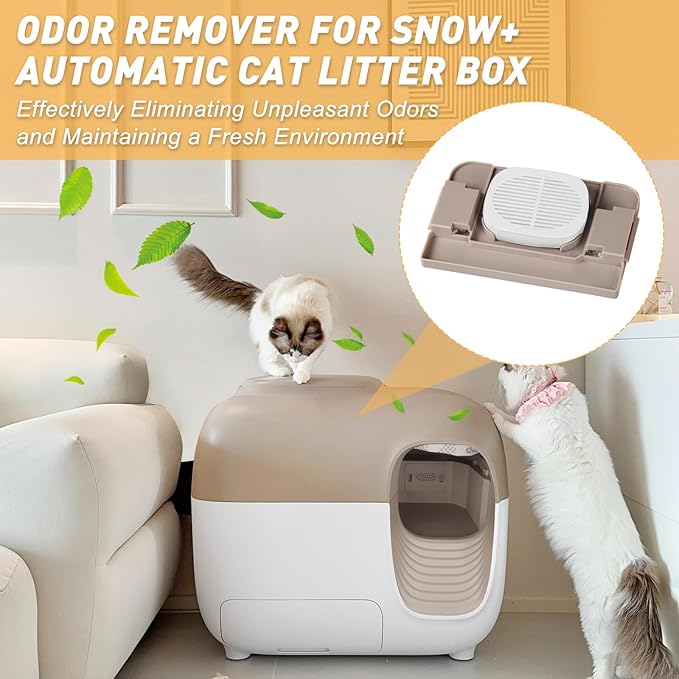 3Pcs Robertet Fragrance Boxes for PetSnowy Snow+ Automatic Cat Litter Box - Removing Litter Box Odors