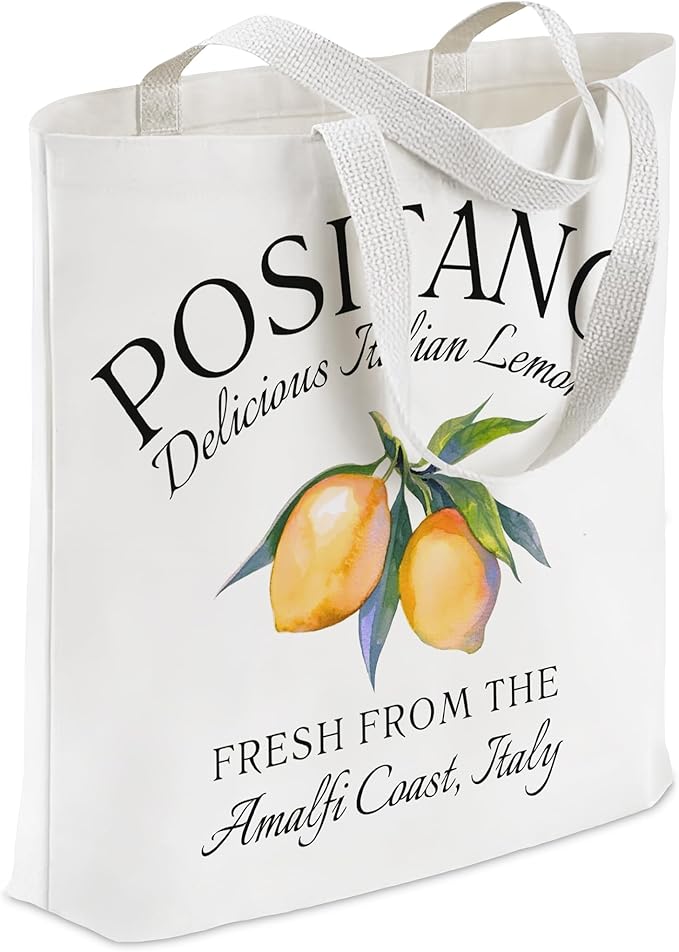 Gifts for Women, Canvas Tote Shopping Reusable Grocery Gift Bags