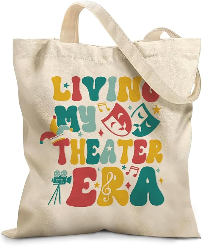 Aesthetic Canvas Tote Bag for Women - with Magnetic Snap Closure & Zipper Inner Pocket Reusable Bag for Shopping