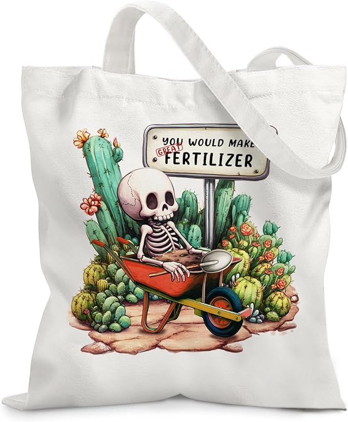 Aesthetic Canvas Tote Bag for Women - with Magnetic Snap Closure & Zipper Inner Pocket Reusable Bag for Shopping
