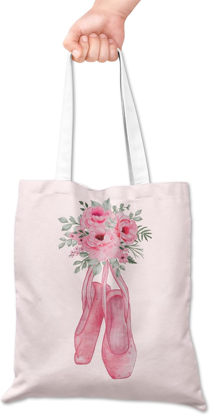 Grace Yonks Cute Canvas Tote Bag – Aesthetic Large Reusable Bag
